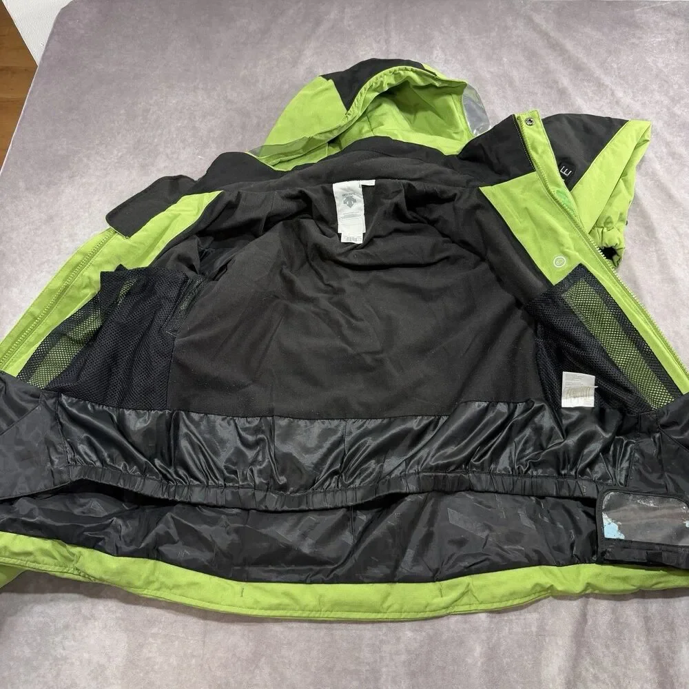 Descente Ski Green Jacket Mountain Creek Junior Size 12